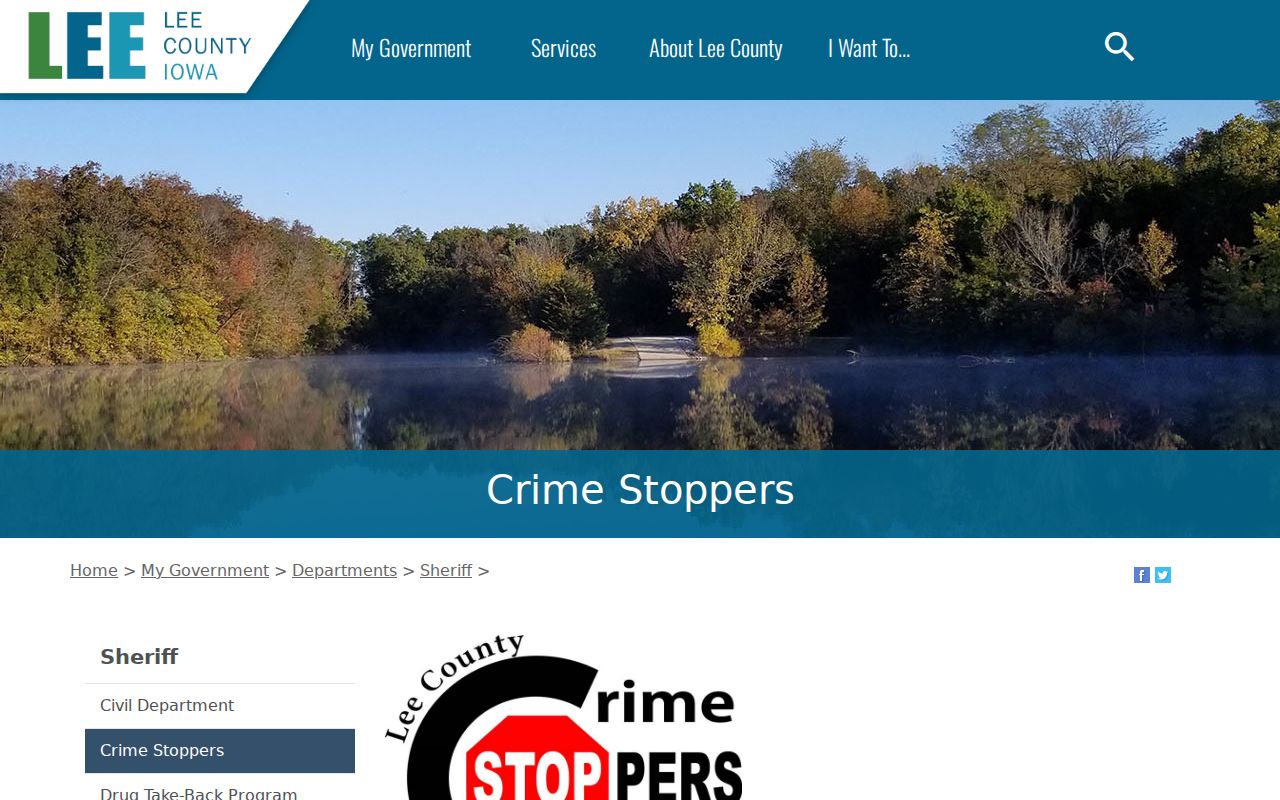 Official Lee County Crime Stoppers program and tip information